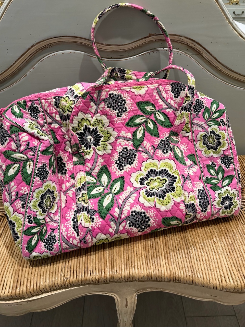 Vera Bradley Large Duffel - Priscilla Pink